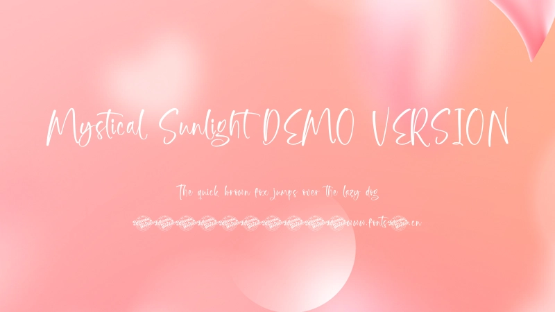 Mystical Sunlight DEMO VERSION